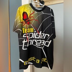 Team spider thread jersey
